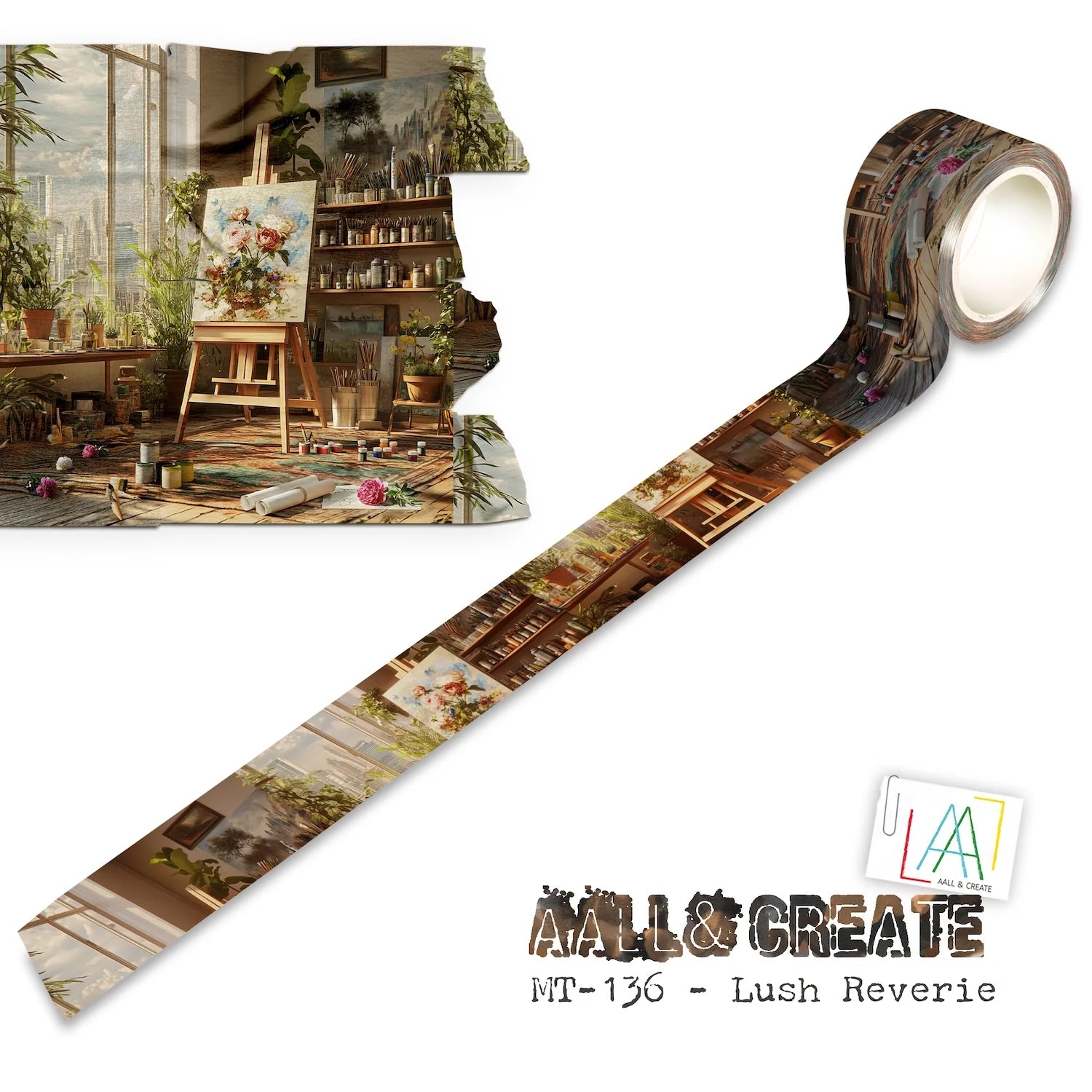 AALL & CREATE - Washi Tape - Lush Reverie #136