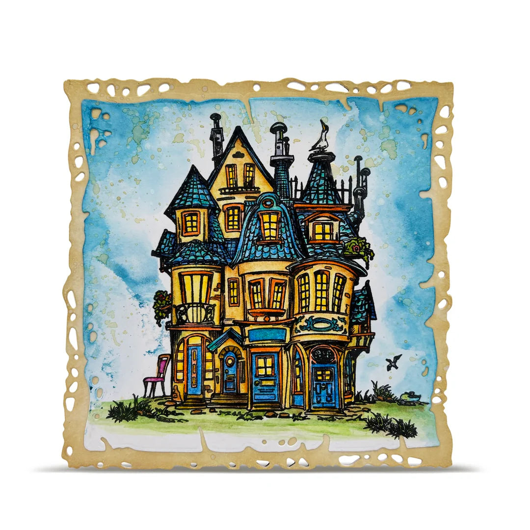 AALL & CREATE - A6 Stamps - Miniature Mansions #1306