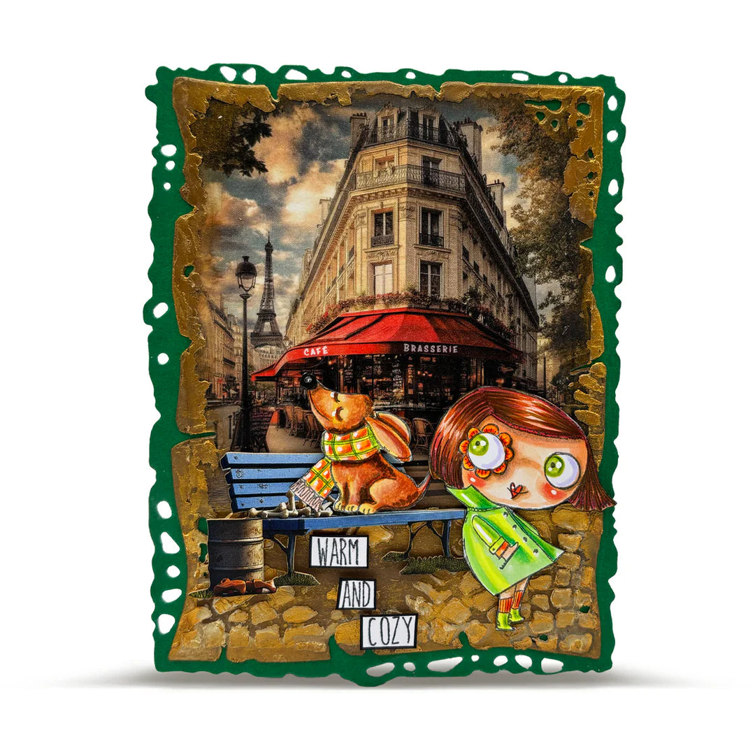 AALL & CREATE - Washi Tape - Parisian Bloomscape #133