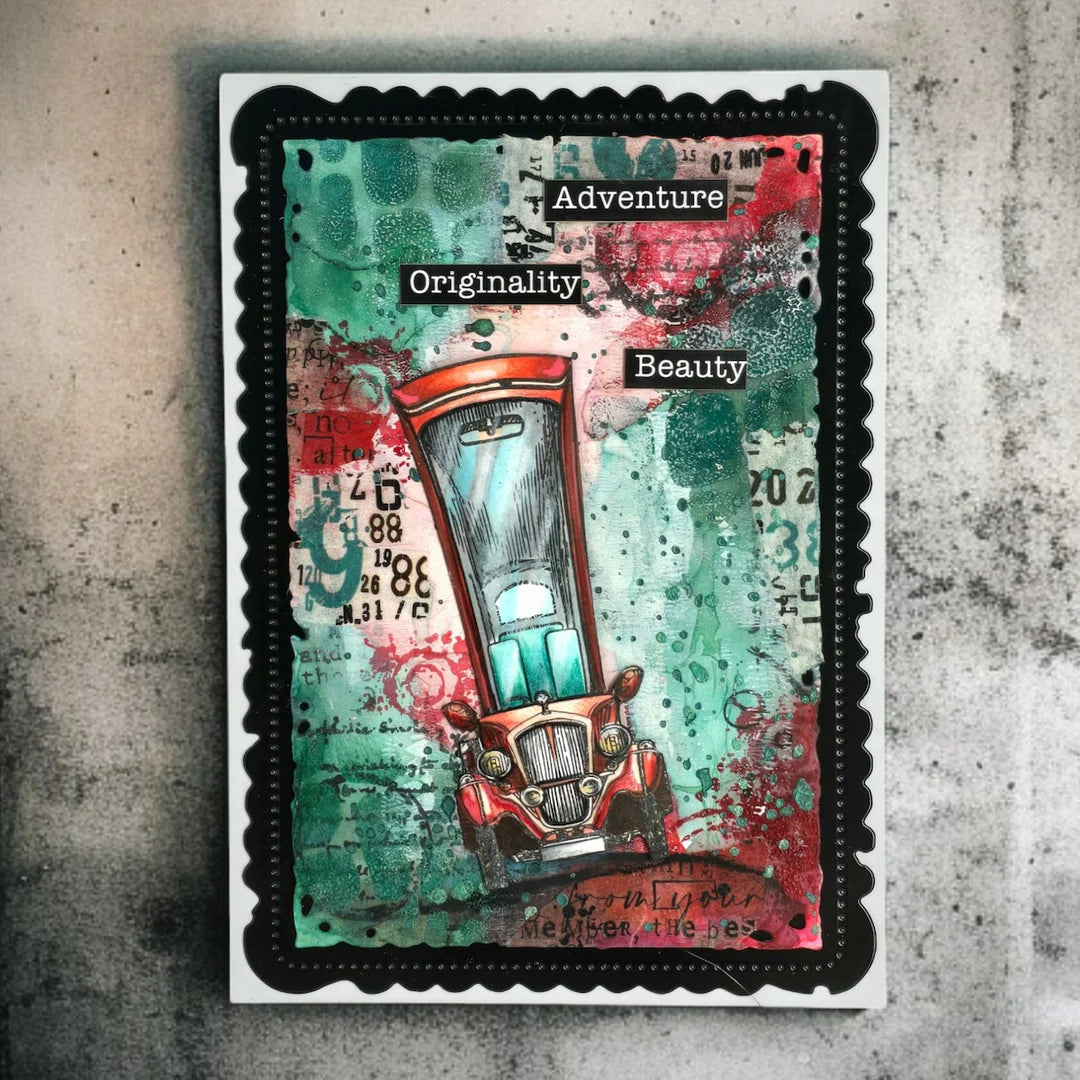 AALL & CREATE - A6 Stamps - Stamped Stories #1258