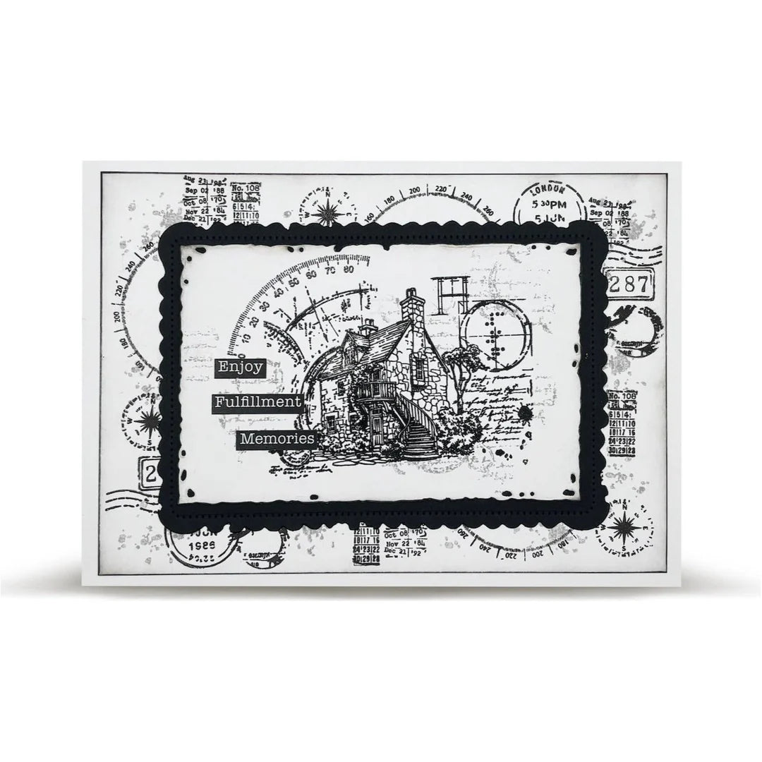 AALL & CREATE - A6 Stamps - Stamped Stories #1258