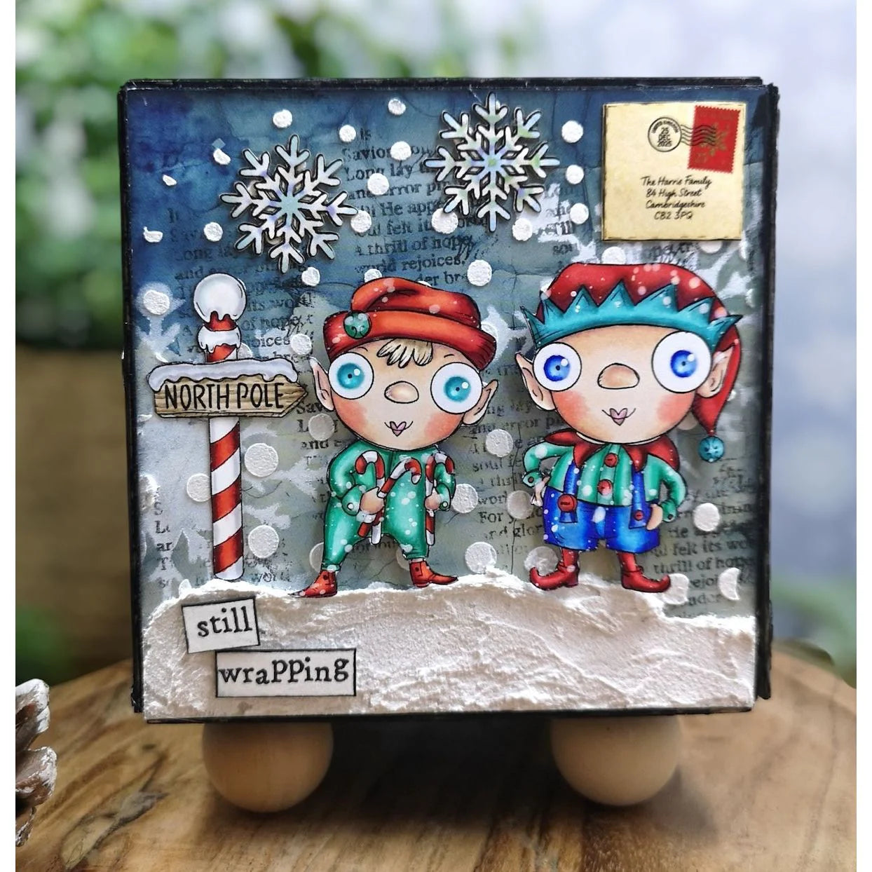 AALL & CREATE - A7 Stamps - The North Pole #1313