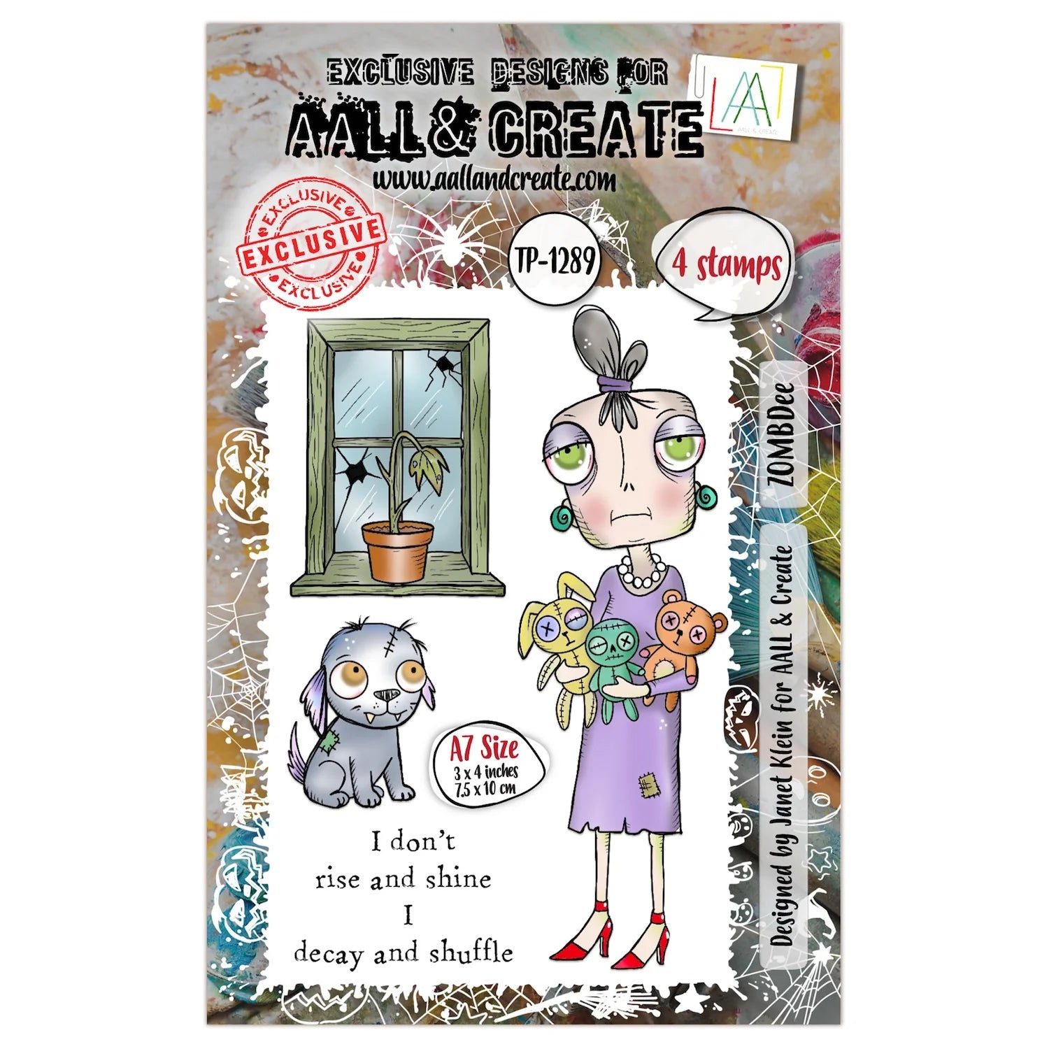AALL & CREATE - A7 Stamps - ZombDee #1289