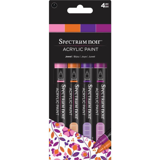 Spectrum Noir - Acrylic Paint Markers - Jewel