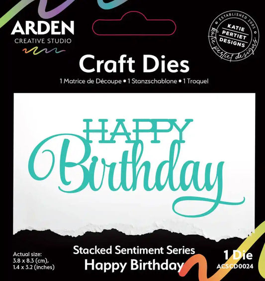Arden Creative - Craft Dies Happy Birthday