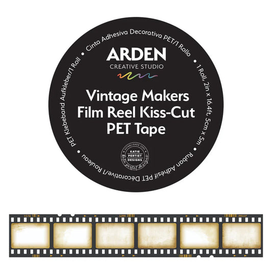 Arden Creative Studio - Vintage Makers Film Real Kiss-Cut PET Tape