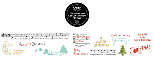 Arden Creative Studio - Christmas Cheer Sentiment PET Tape