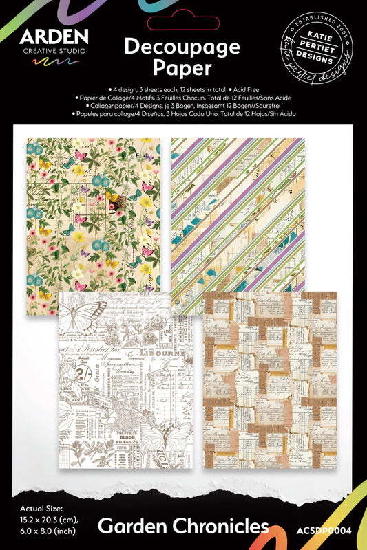 Arden Creative Studio -  Garden Chronicles  - Decoupage Paper