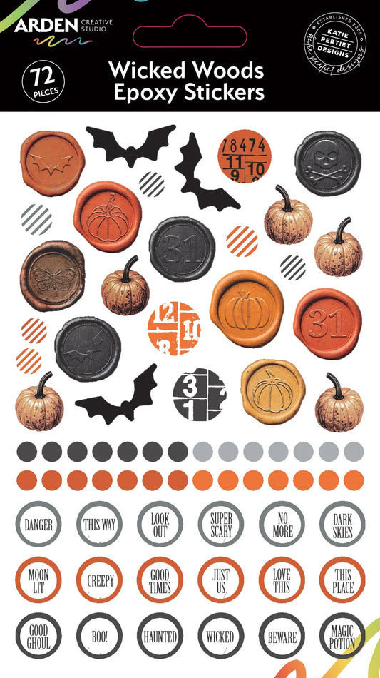 Arden Creative - Epoxy Stickers - Wicked Woods