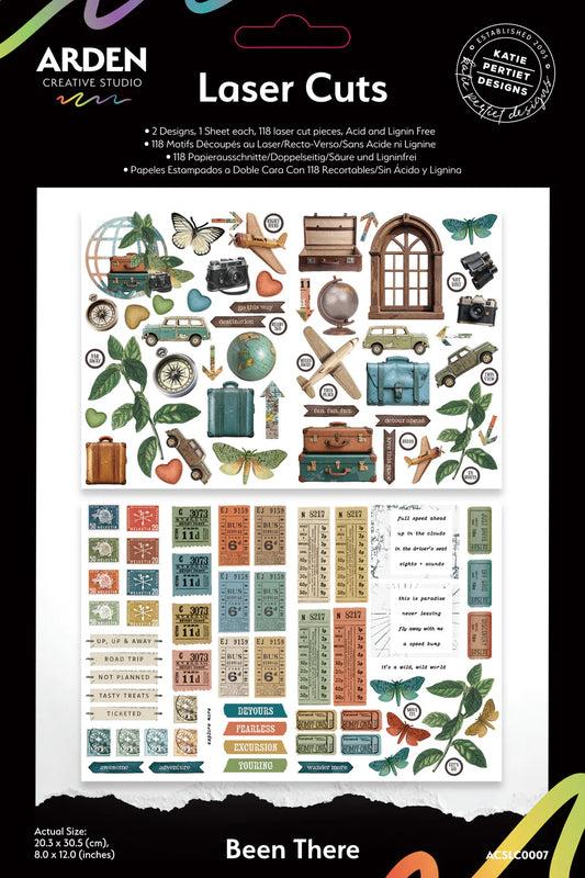 Arden Creative Studio -  Been There  - Laser Cuts