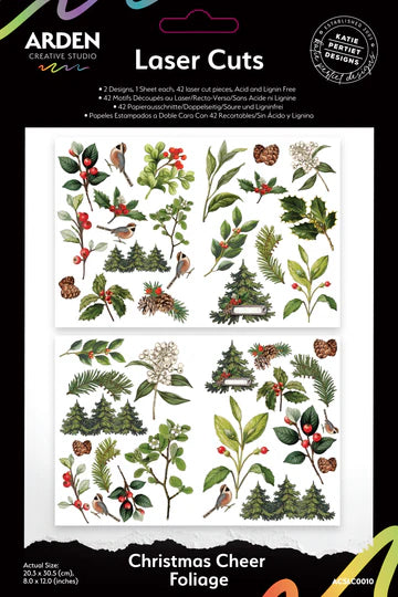 Arden Creative Studio - Christmas Cheer Foliage  - Laser Cuts