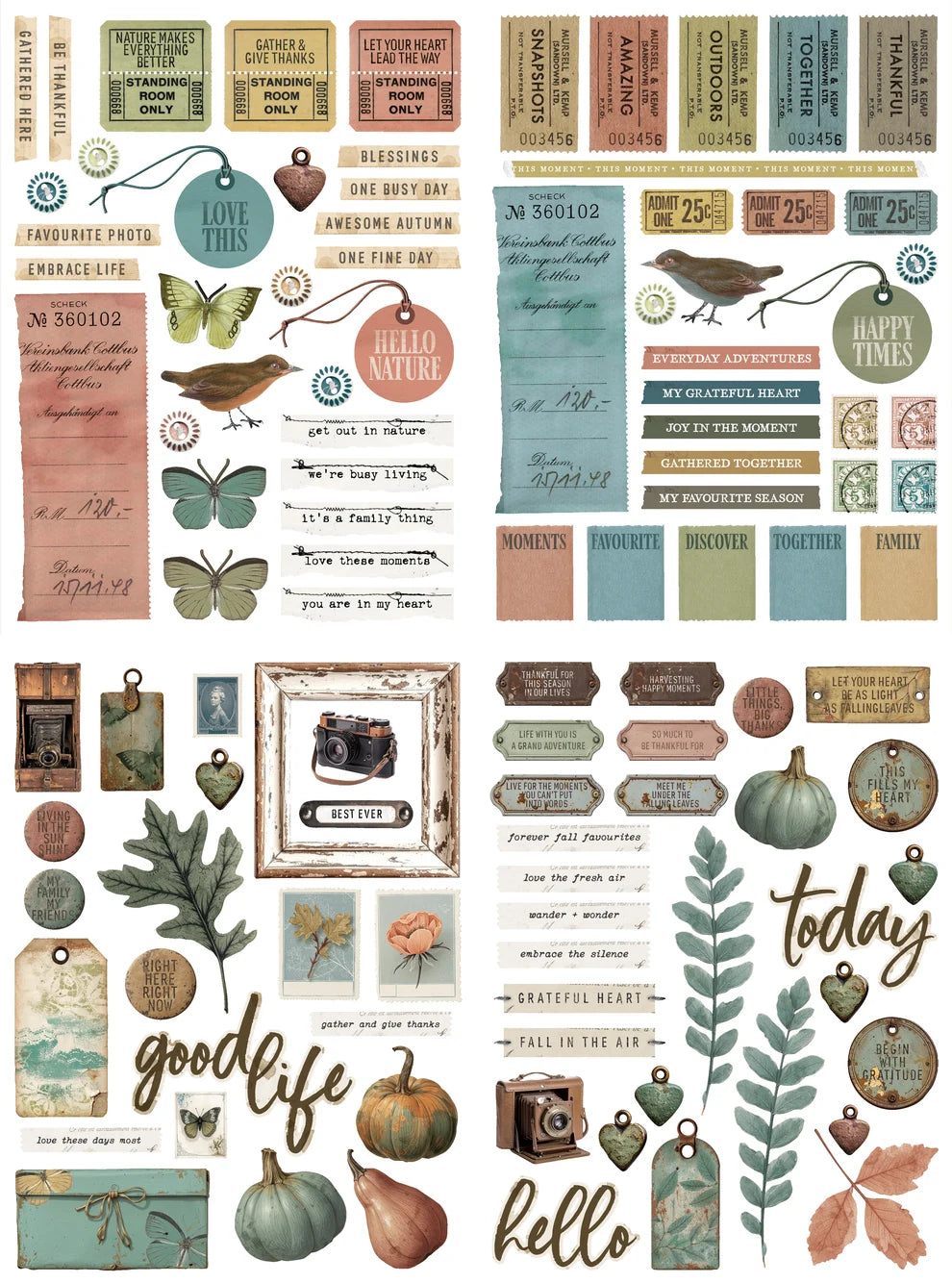 Arden Creative Studio - Amber Ledgers Essentials - Laser Cuts