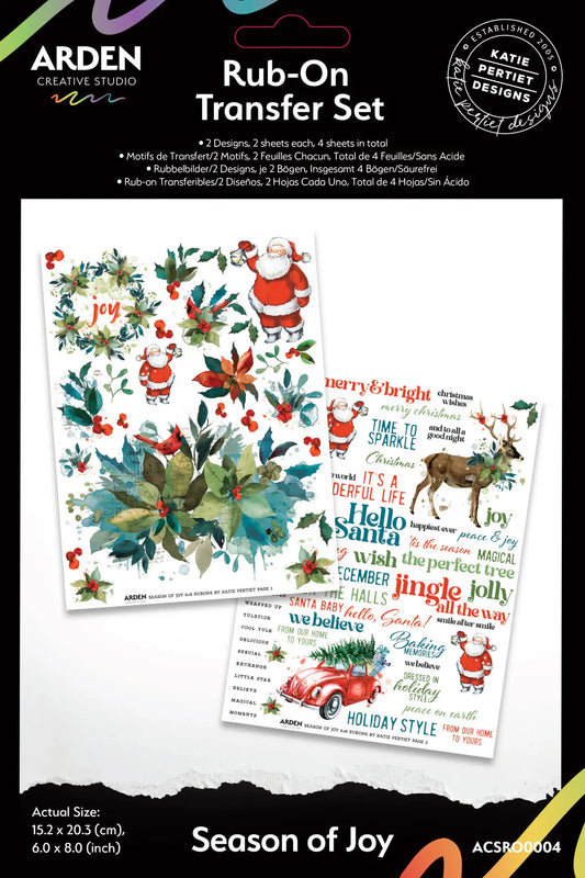Arden Creative - Hidden Creek Rub On Transfer Set