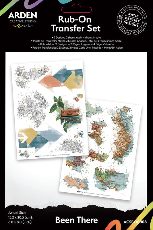 Arden Creative - Been There Rub On Transfer Set