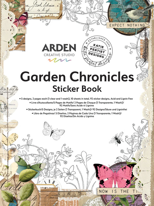 Arden Creative - Garden Chronicles Sticker Book 