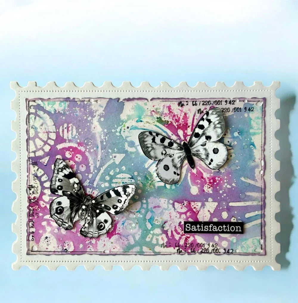 AALL & CREATE - 6X6  Stencil  - Prendre son Envol   #PC-274