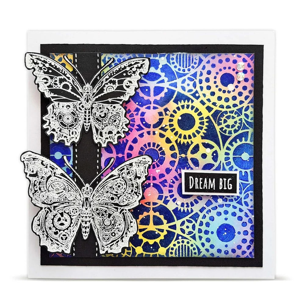 AALL & CREATE - 6X6  Stencil  - Rosace Cathedrale #PC-275