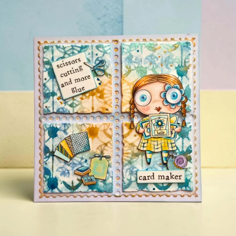 AALL &amp; CREATE - 6X6 &nbsp;Stencil &nbsp;- Dantelle De Filss #PC-278