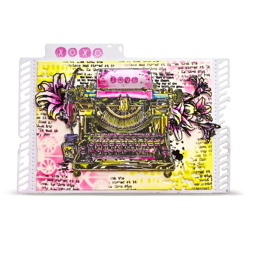 AALL &amp; CREATE - 6X6 &nbsp;Stencil &nbsp;- Dantelle De Filss #PC-278