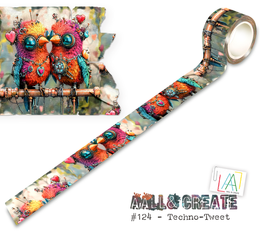 AALL & CREATE - Washi Tape - Techno Tweet #124