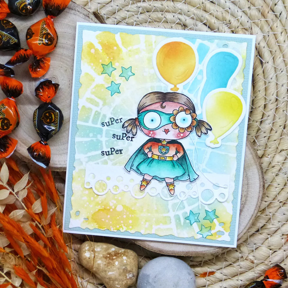 AALL & CREATE - A7 Stamps - Midnight Hero #1427