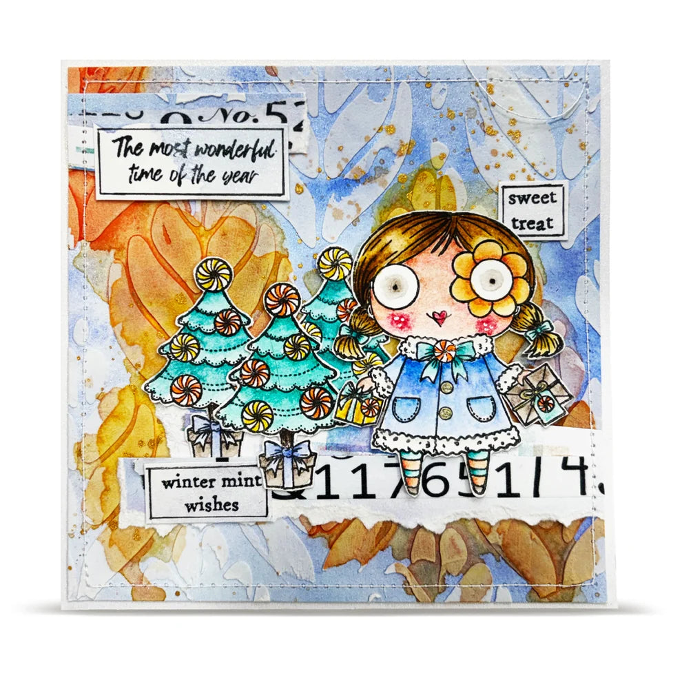 AALL & CREATE - A7 Stamps - Winter Mint #1395