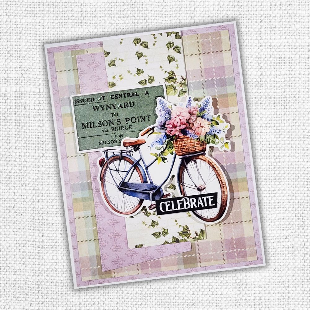 Paper Rose - Papercuts Card Making Kits - April 2025 Afternoon In The Park