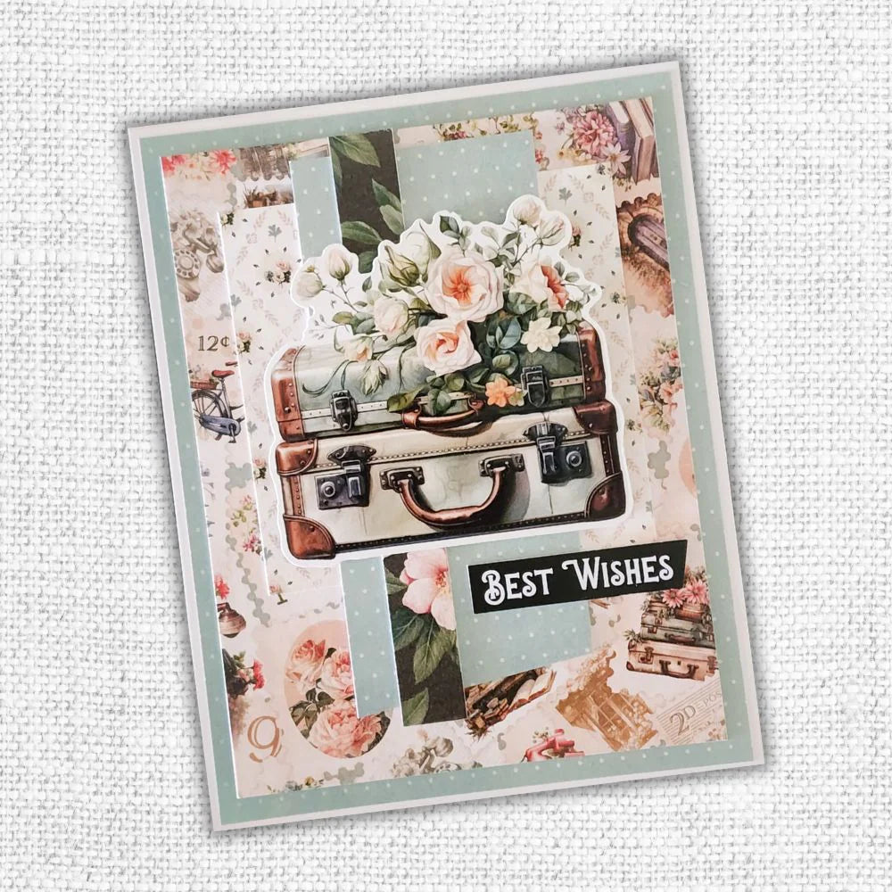 Paper Rose - Papercuts Card Making Kits - April 2025 Afternoon In The Park