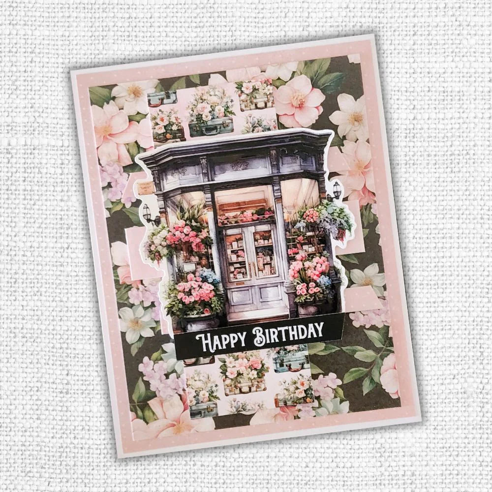 Paper Rose - Papercuts Card Making Kits - April 2025 Afternoon In The Park
