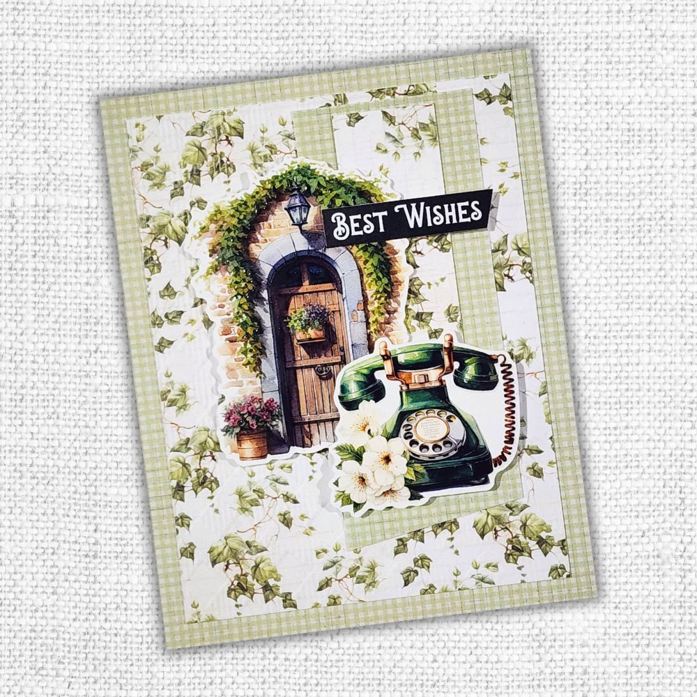 Paper Rose - Papercuts Card Making Kits - April 2025 Afternoon In The Park