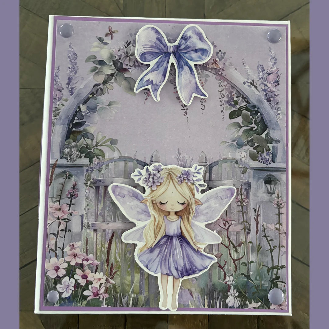 Paper Rose - Lavender & Fairies basic 6x6 Paper Collection