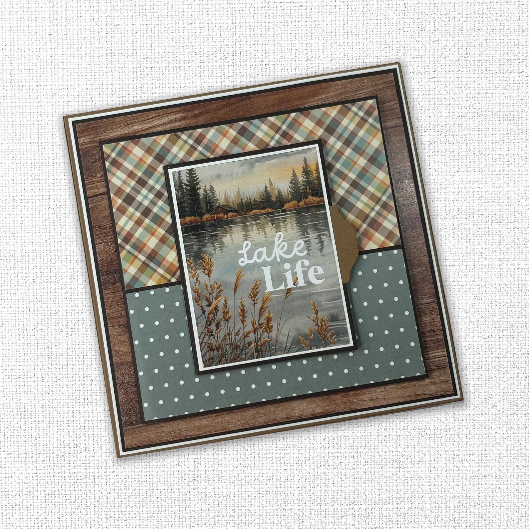 Paper Rose - Lakeside Memories Basics  6'x6' Paper Collection