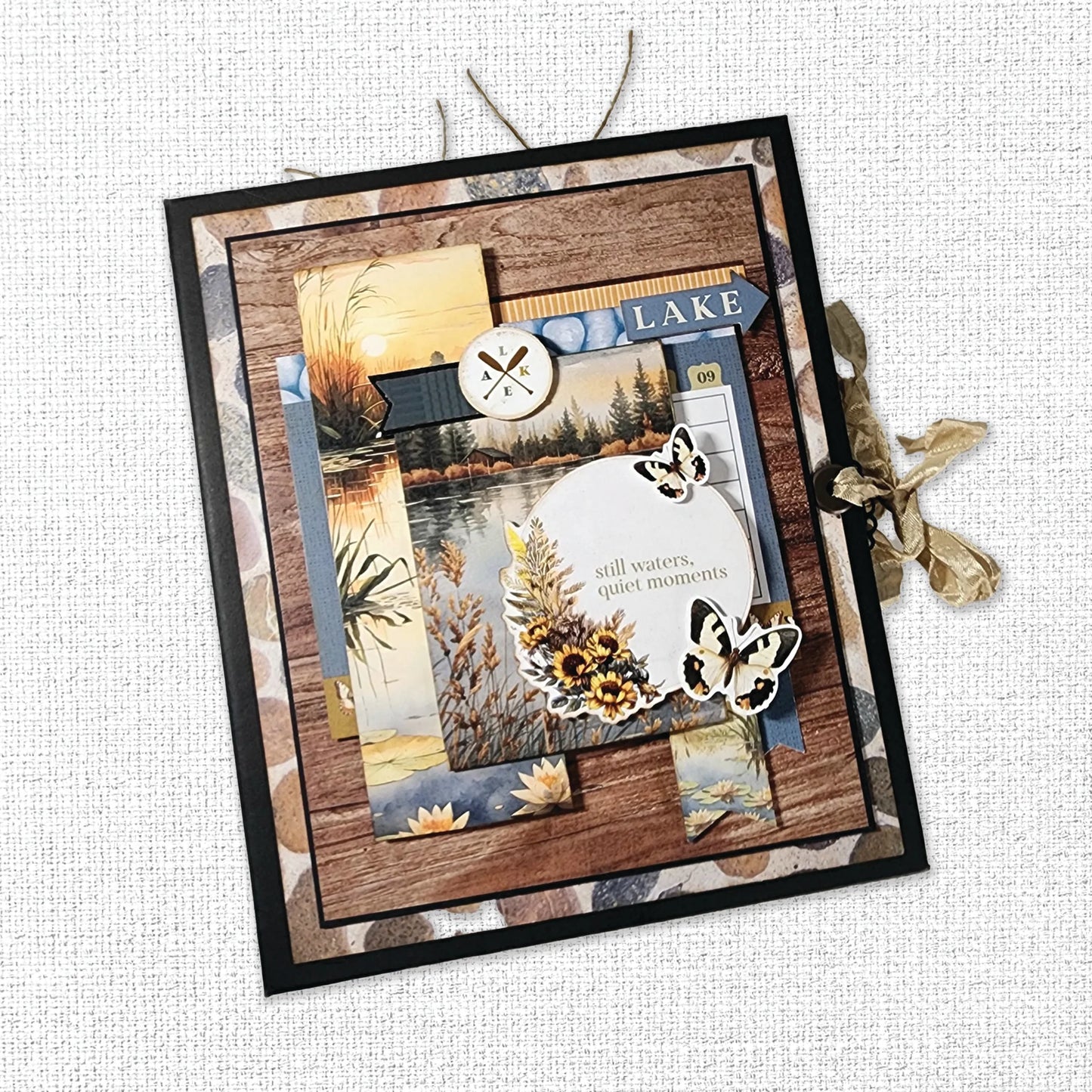 Paper Rose - Lakeside Memories Basics  6'x6' Paper Collection