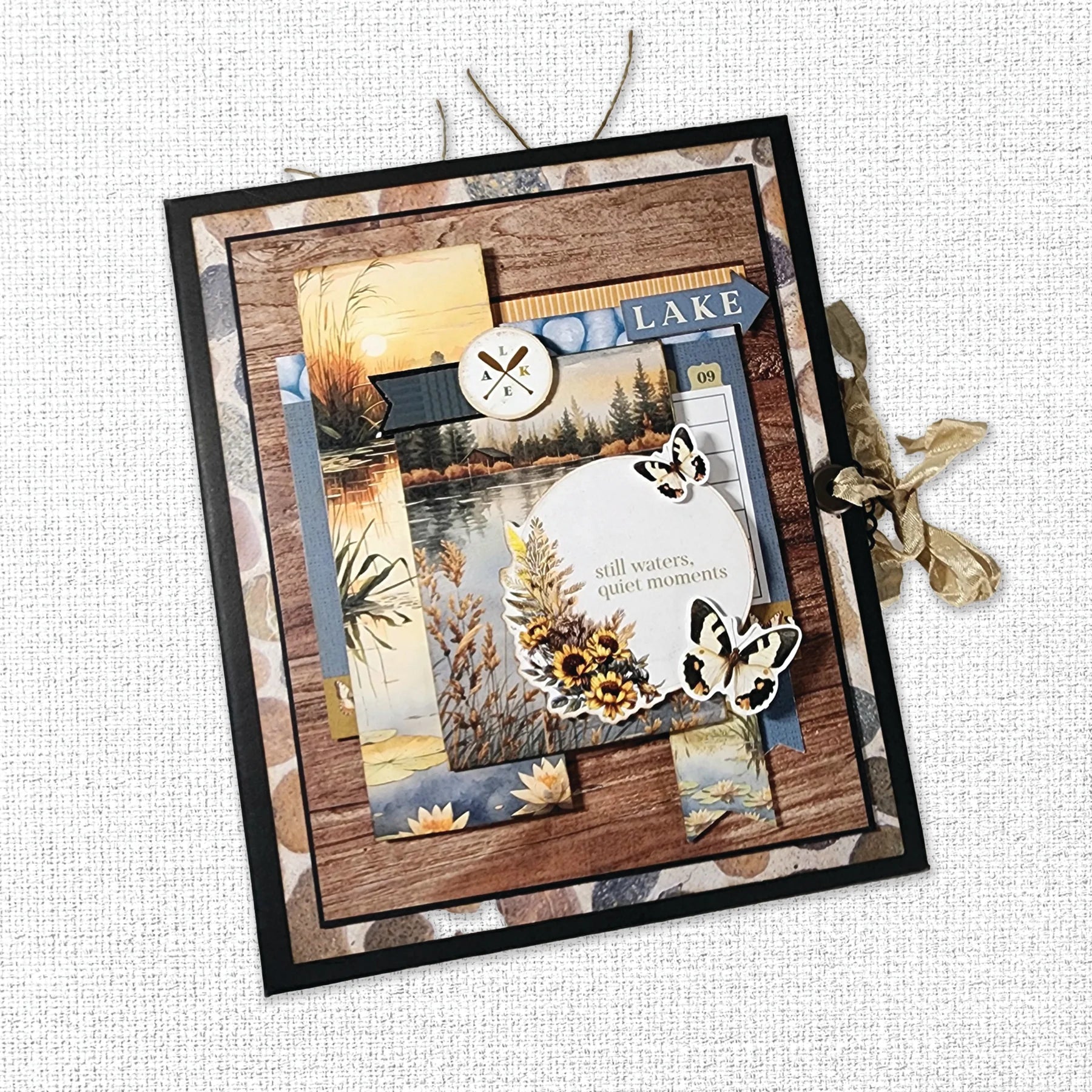 Paper Rose - Lakeside Memories Basics  6'x6' Paper Collection