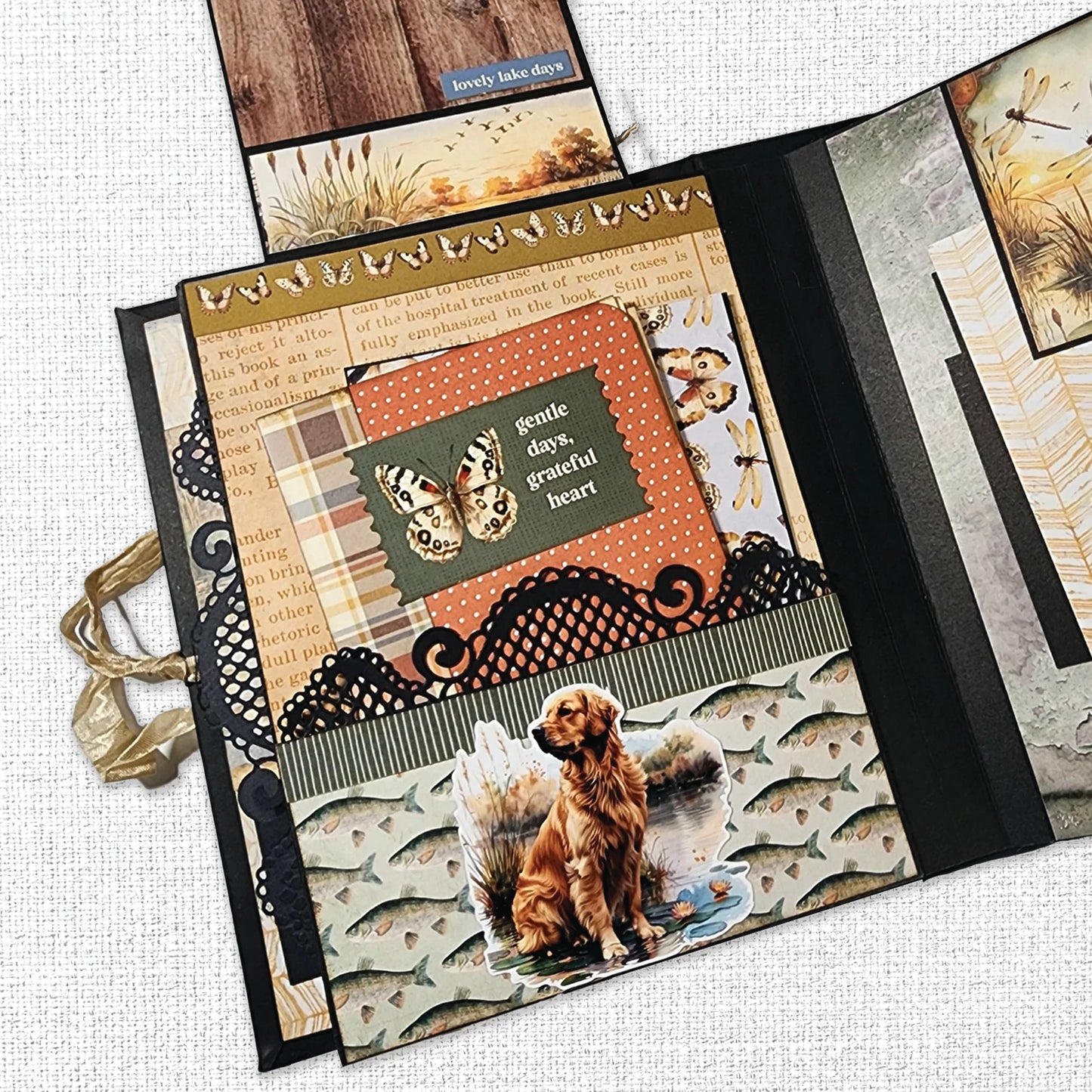 Paper Rose - Lakeside Memories Basics  6'x6' Paper Collection