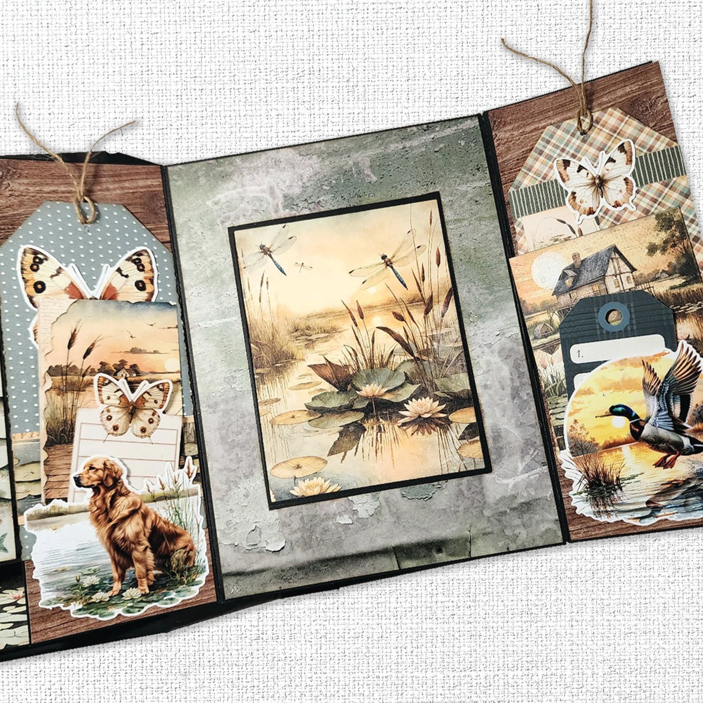 Paper Rose - Lakeside Memories Basics  6'x6' Paper Collection