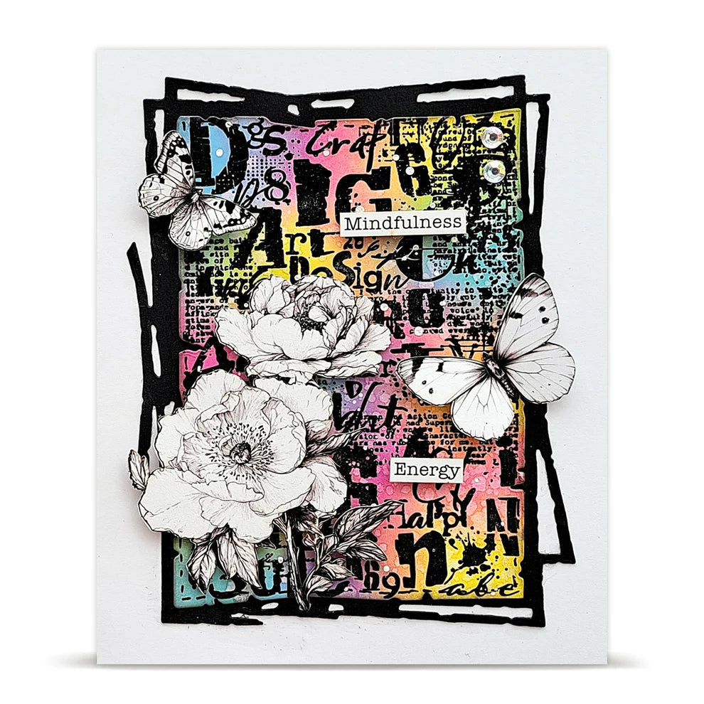 AALL & CREATE - A6 Stamps -Word Frenzy TP - 1130