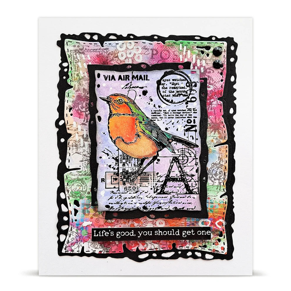 AALL & CREATE - A7 Stamps - Mailbird A  #1353