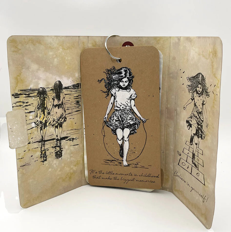 Cosmic Shimmer - Andy Skinner  Pre Cut Mounted Stamp - Little Moments