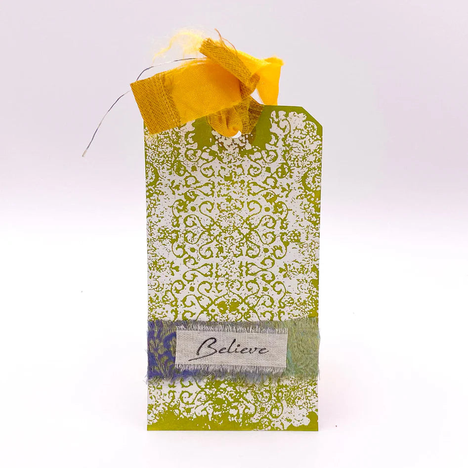 Cosmic Shimmer - Andy Skinner  Pre Cut Mounted Stamp - Vintage Background