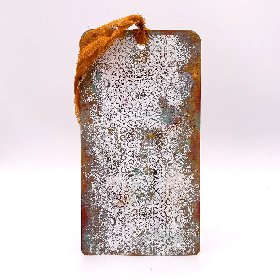 Cosmic Shimmer - Andy Skinner  Pre Cut Mounted Stamp - Vintage Background