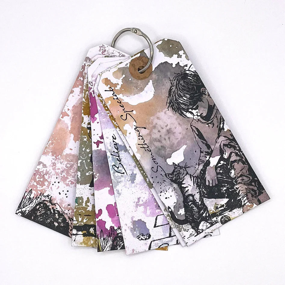 Cosmic Shimmer - Andy Skinner  Pre Cut Mounted Stamp - Something Special