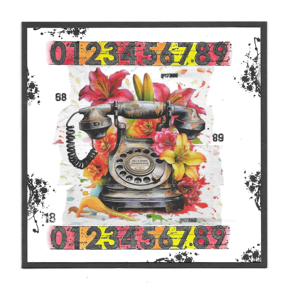 AALL & CREATE - A8 Stamps - Cirque # 1162