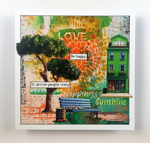 AALL & CREATE - Ephemera Die Cuts  - Playful Streets # EP-86