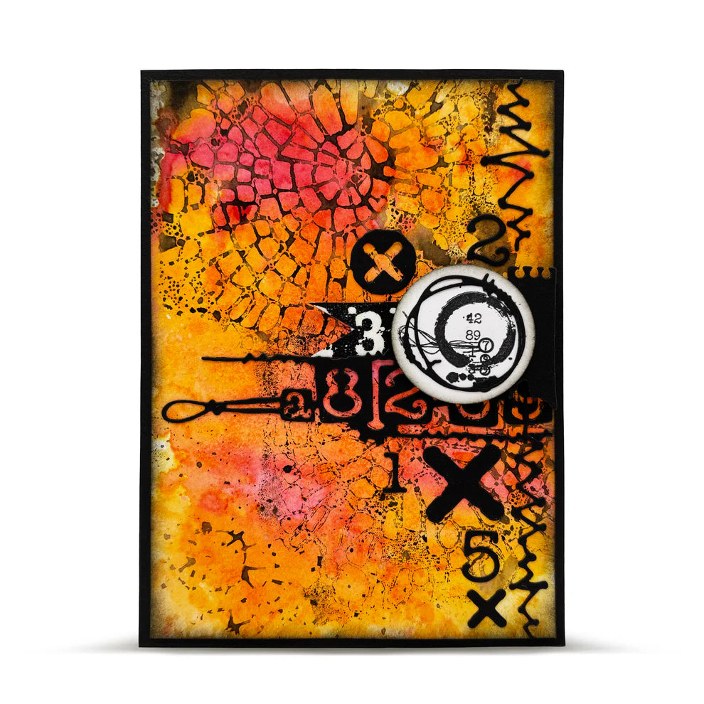 AALL & CREATE - 6X6  Stencil  - Abstract 21 # PC - 243