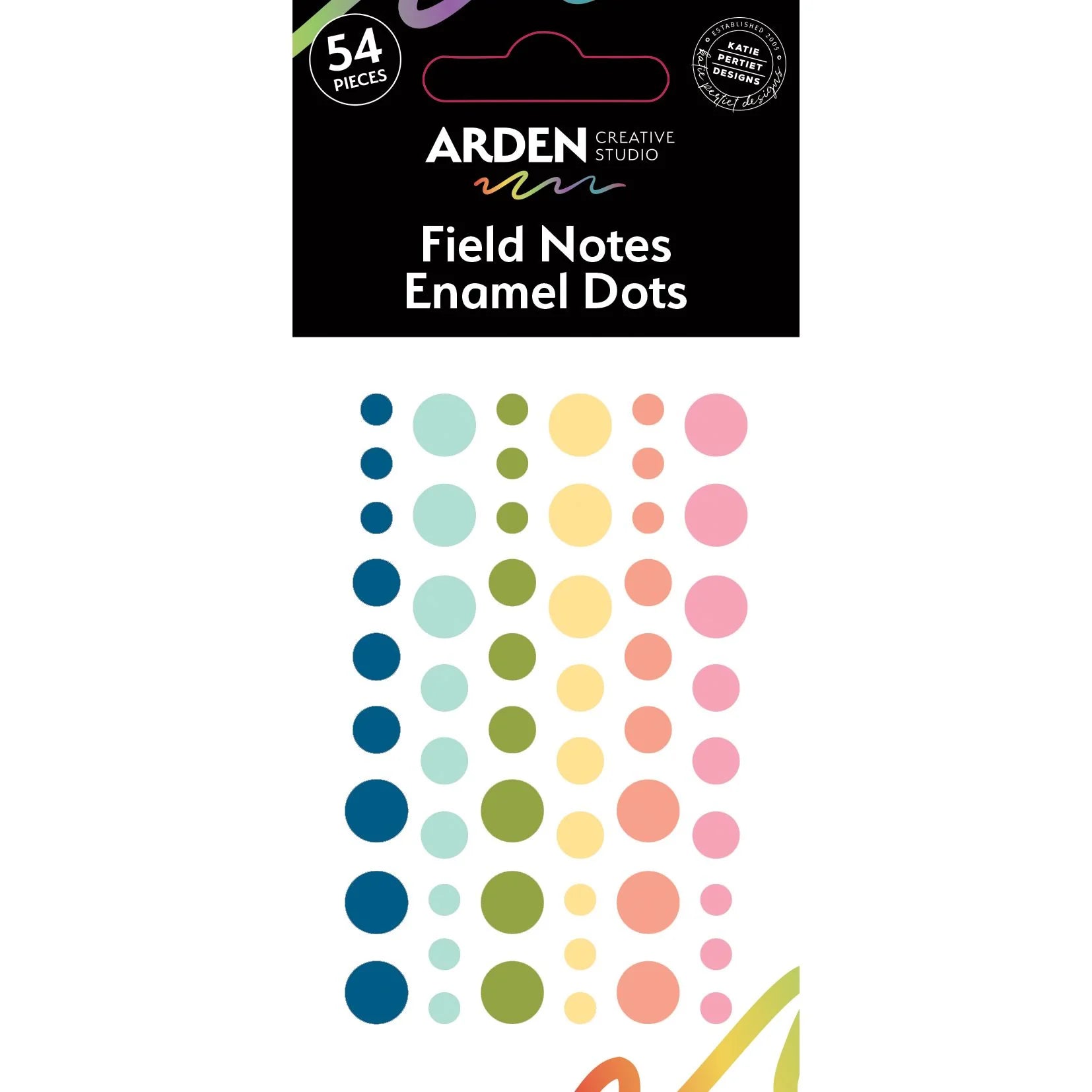 Arden Creative - Enamel Dots - Field Notes