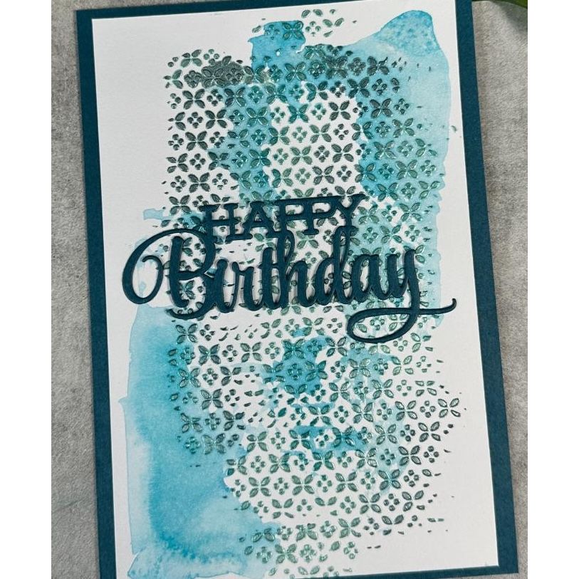 Arden Creative - Hidden Creek Stencil - Distressed Tiles