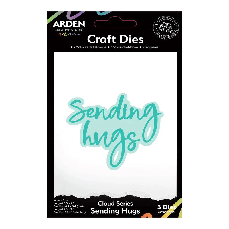Arden Creative - Craft Dies Cloud Series - Sending Hugs