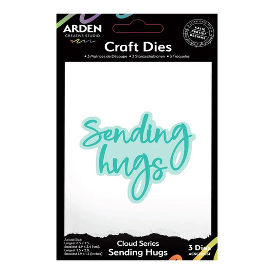 Arden Creative - Craft Dies Cloud Series - Sending Hugs