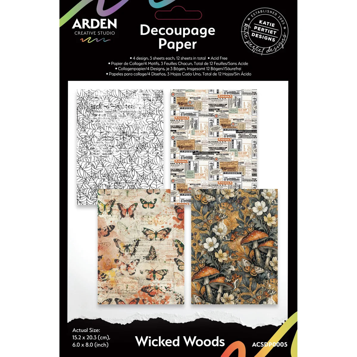Arden Creative Studio - Wicked Woods  - Decoupage Paper